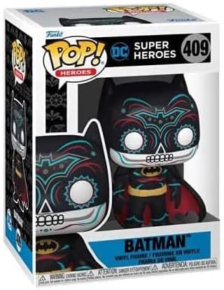 Фигурка Funko POP! Heroes: Dia De Los DC - Batman фигурка funko pop heroes dc super heroes – batman dia de los muertos glows in the dark exclusive 9 5 см