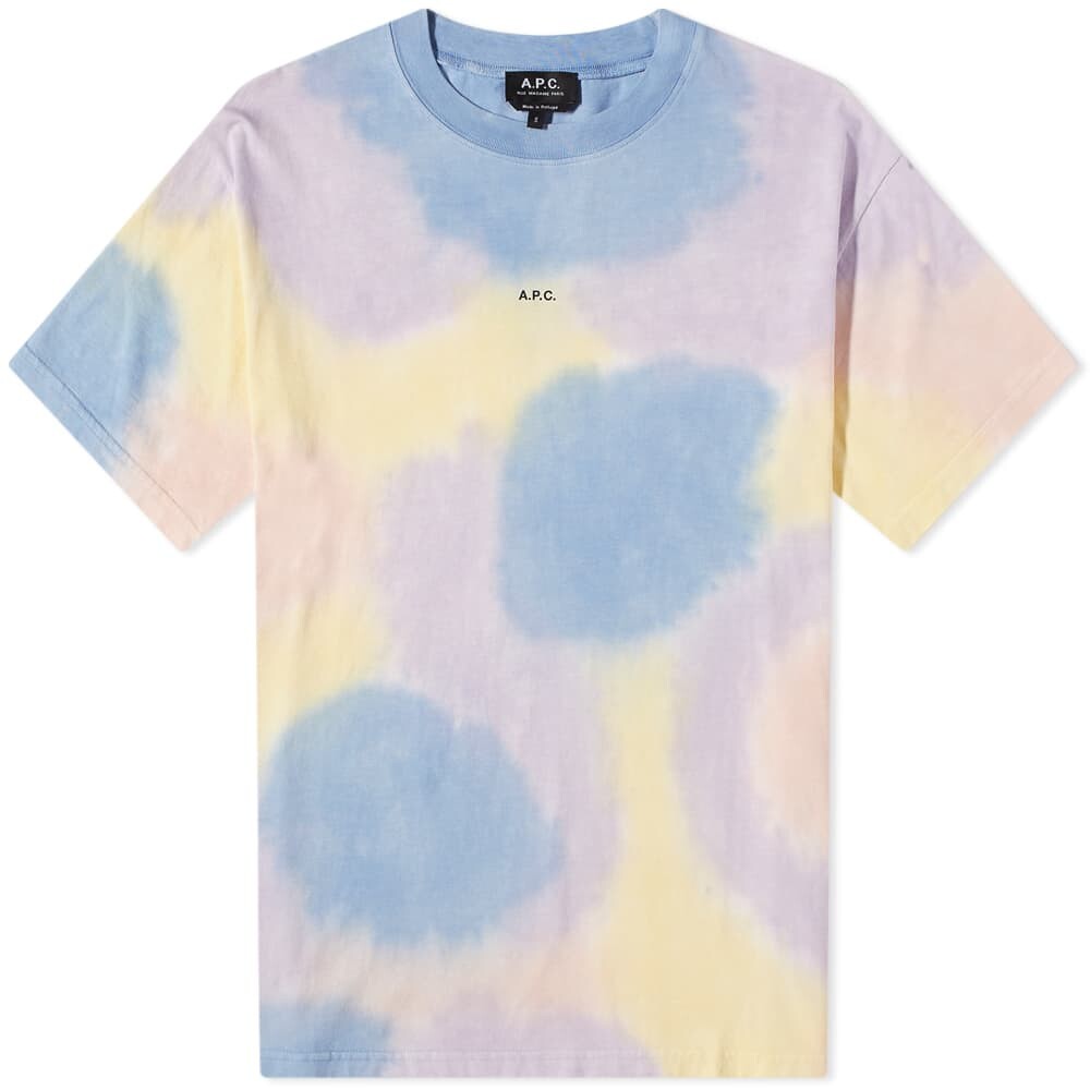 

Футболка A.P.C. Adrien Tie Dye Logo Tee