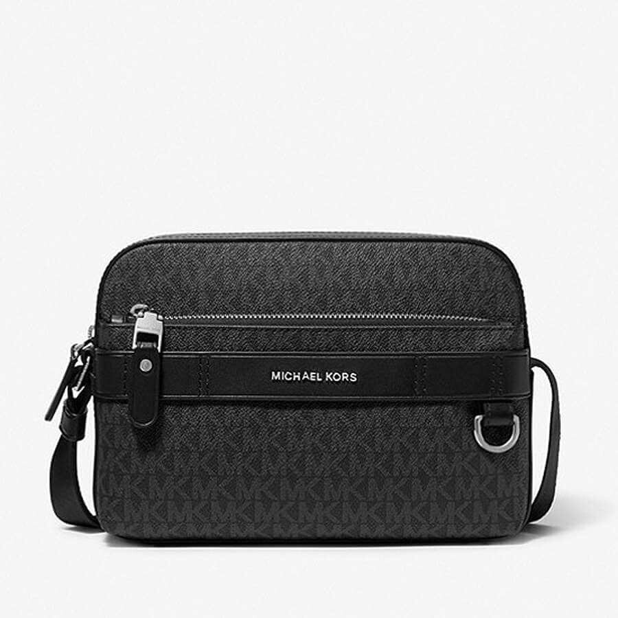 

Сумка Michael Kors Hudson Logo Utility Crossbody, черный