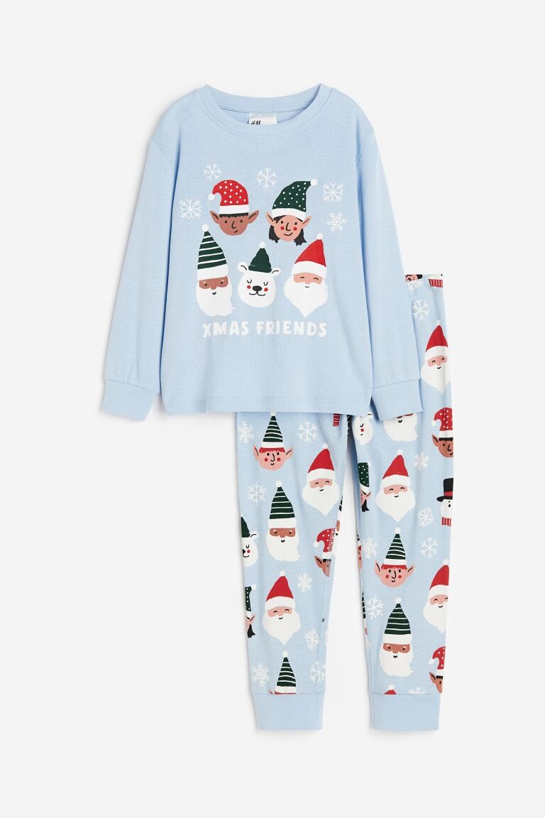 

Пижама H&M Xmas Friends Jersey, мультиколор