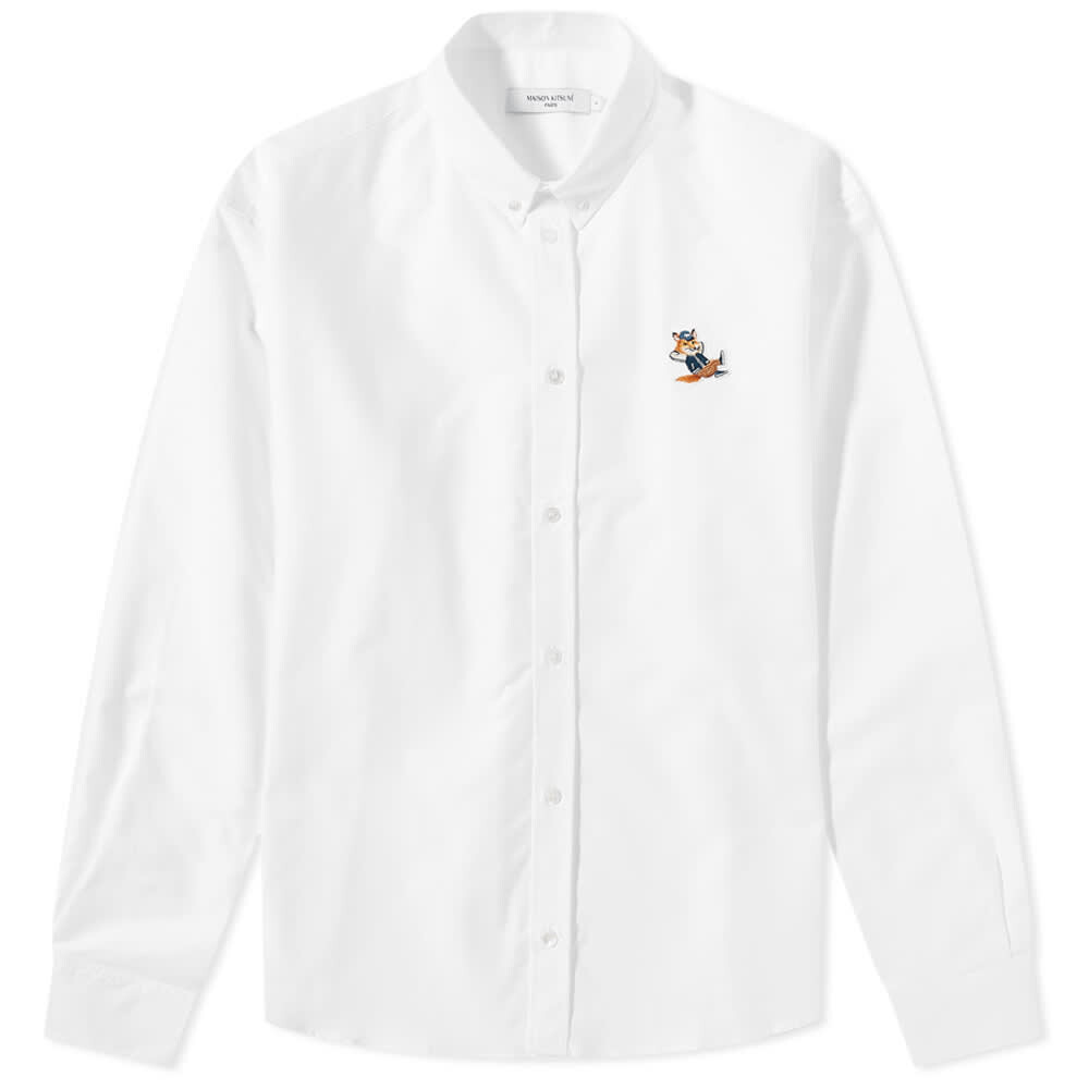 

Рубашка Maison Kitsune Dressed Fox Patch Relaxed Shirt
