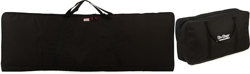 

Gator GKBE-88 Economy Keyboard Gig Bag Комплект со сценической сумкой KSB-6500 для стойки для клавиатуры KS7350 Folding-Z Gator + On-Stage GKBE-88=1 KSB-6500=1
