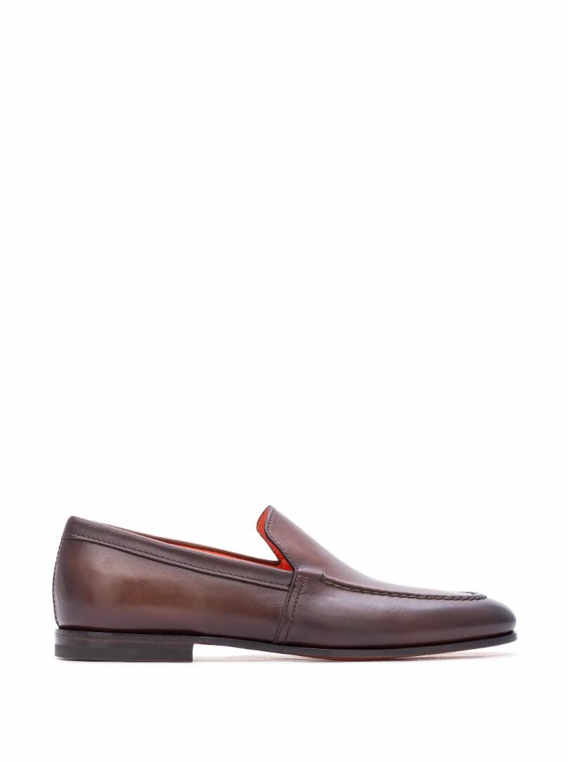 

Кожаные лоферы Santoni