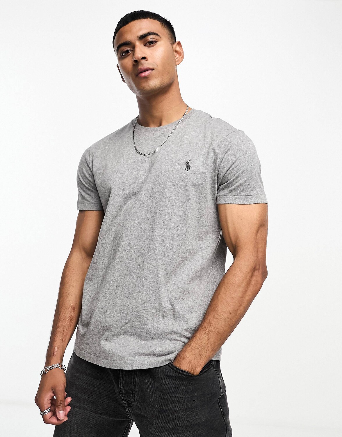

Футболка Polo Ralph Lauren Icon Logo, серый