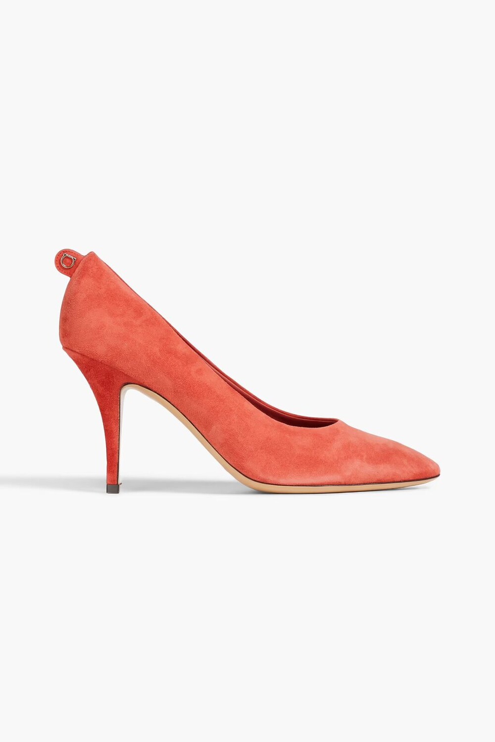 

Замшевые туфли Ferragamo, кирпич