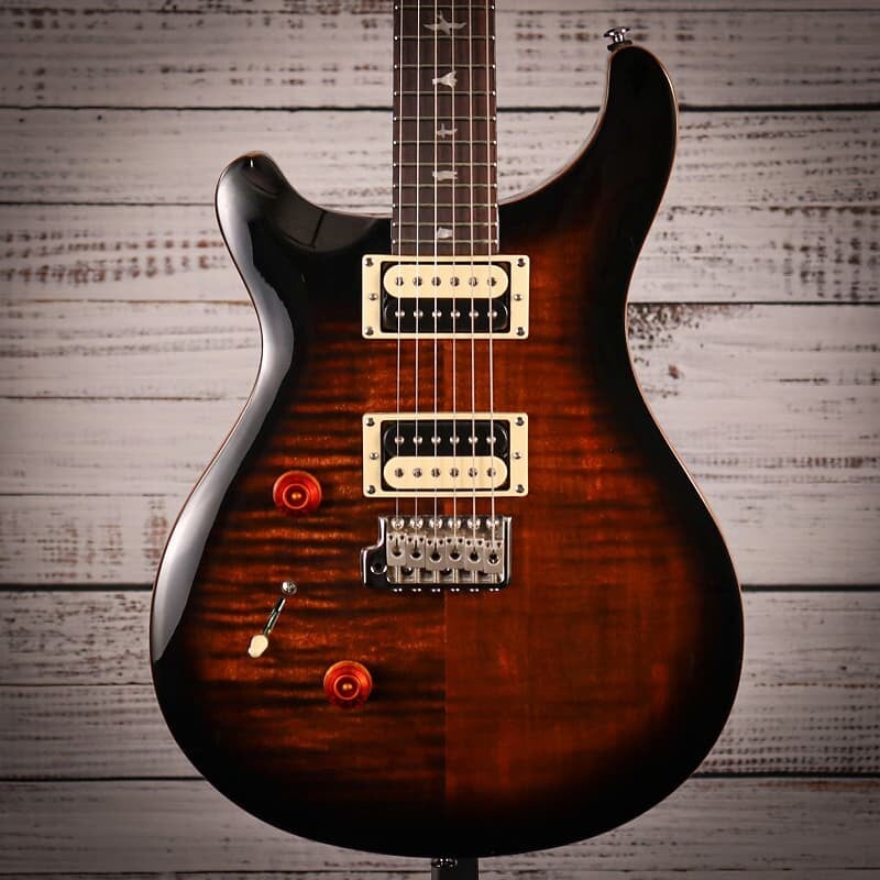 

Электрогитара Paul Reed Smith SE Lefty Custom 24 | Черное золото PRS