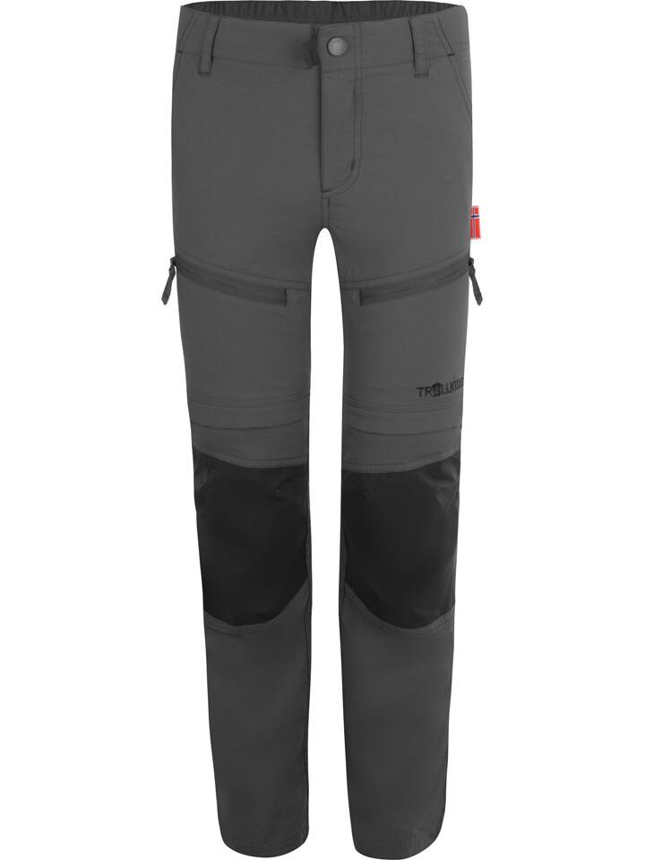 

Спортивные брюки Trollkids Zipp-Off- Nordfjord - Slim fit -, серый