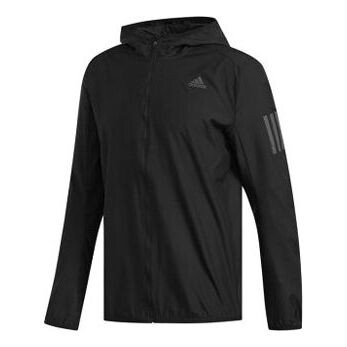 

Куртка adidas Response Jacket Men Running Black Jacket, черный