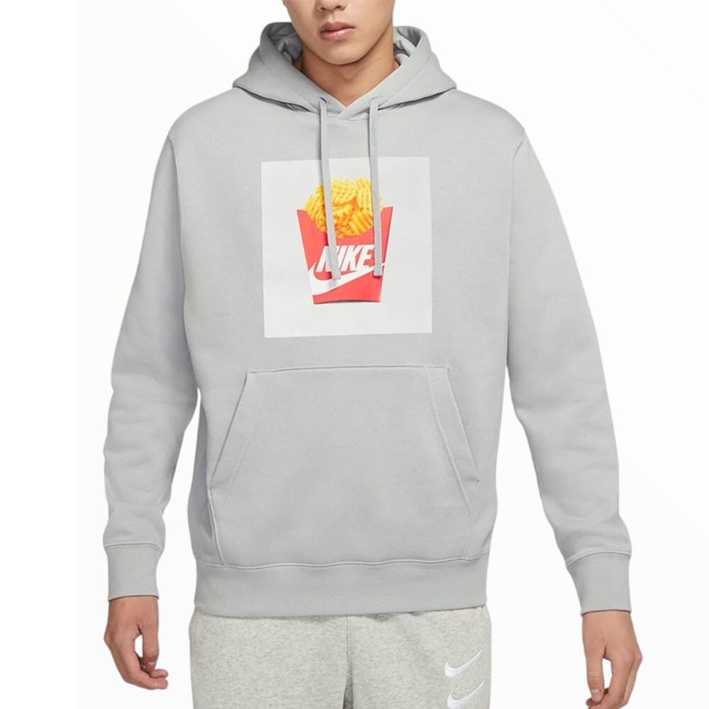 

Толстовка Nike Crisps Box Fries Crew, серый