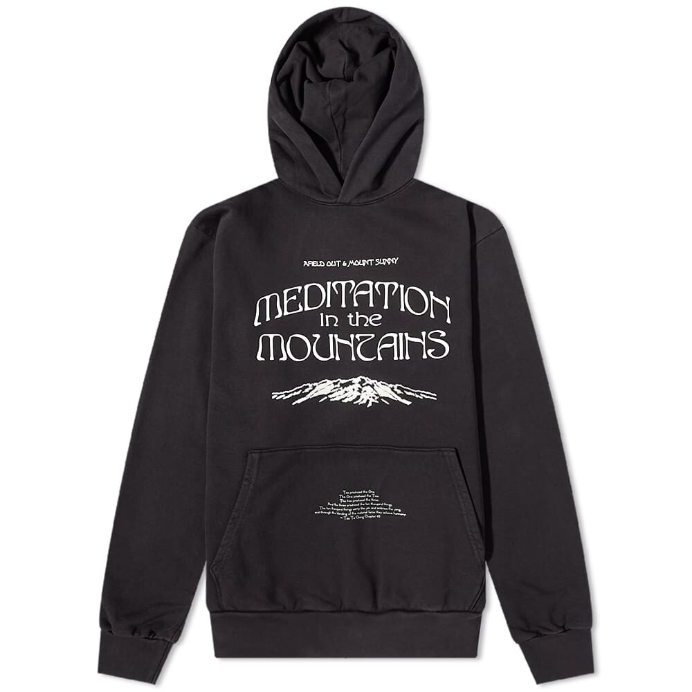 

Толстовка Afield Out x Mount Sunny Meditation Hoody, Черный