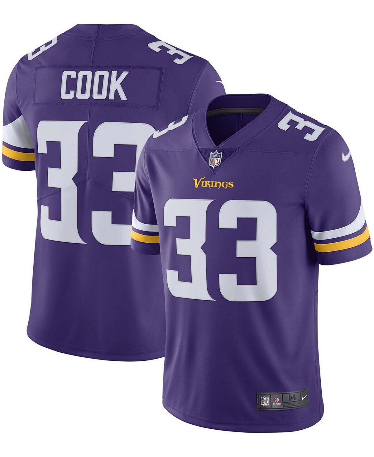 

Мужская майка minnesota vikings dalvin cook vapor untouchable limited edition Nike, фиолетовый