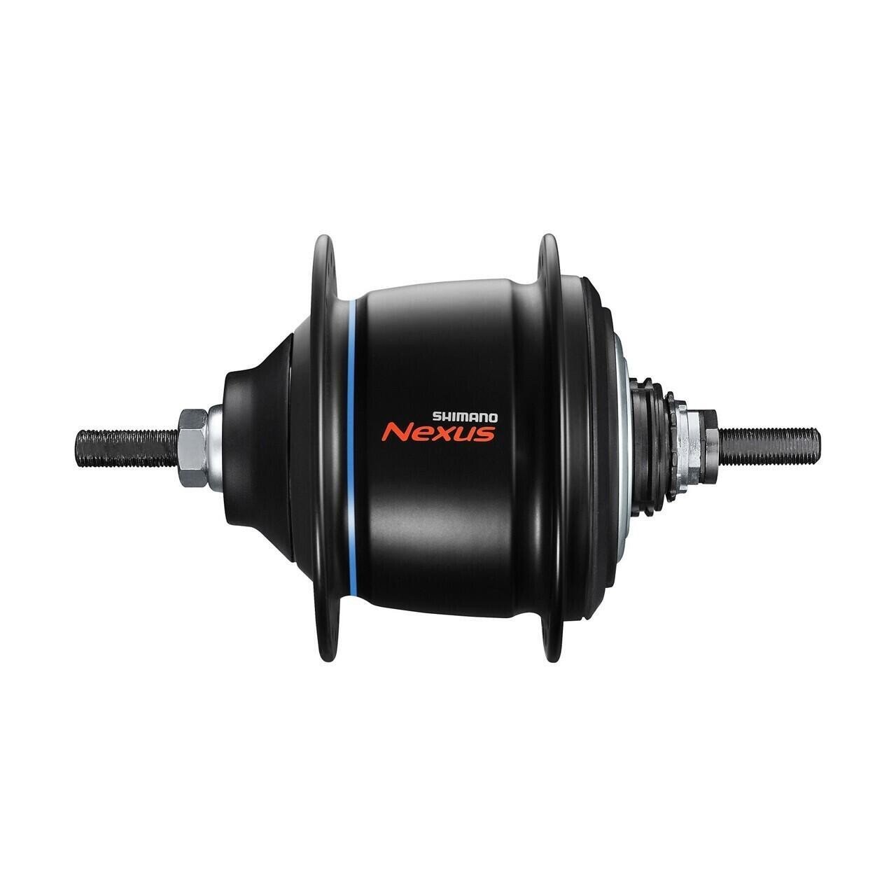 

Втулка со встроенными шестернями 8v Shimano Nexus SG-C6061-8V, черный / черный / серебристый