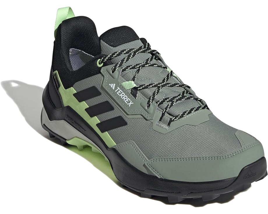 Походная обувь adidas Outdoor Terrex AX4 GTX, цвет Silver Green/Black/Crystal Jade antique style s925 sterling silver vintage inlaid hetian jade white jade south red rose lady silver ring with opening personalit