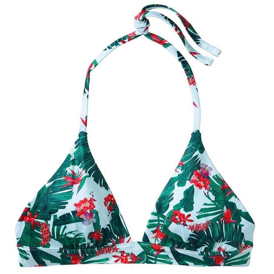 

Лиф бикини Victoria's Secret Swim Mix-and-Match Halter, мультиколор, Зеленый