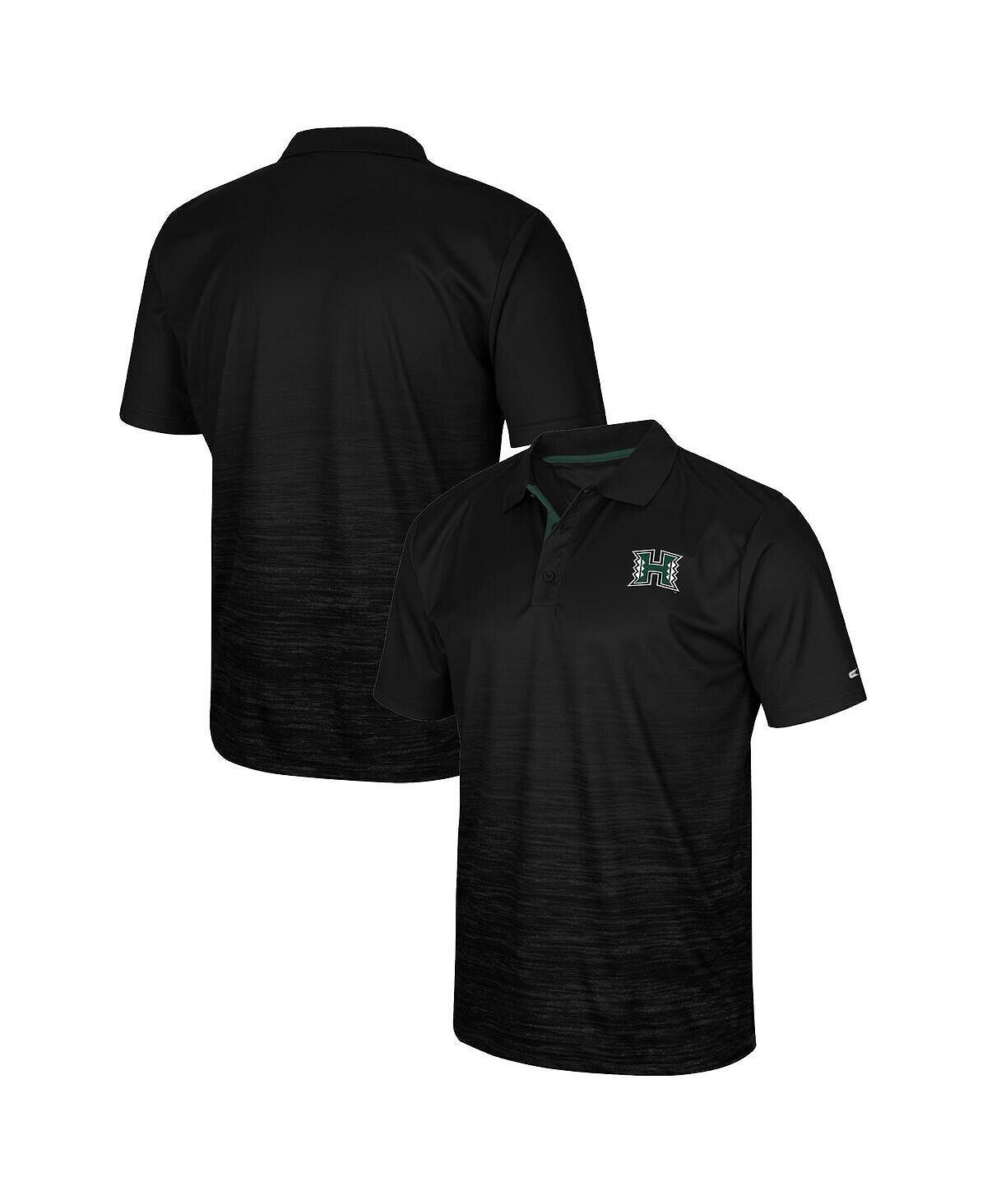 

Мужская черная рубашка поло hawaii warriors marshall Colosseum, черный