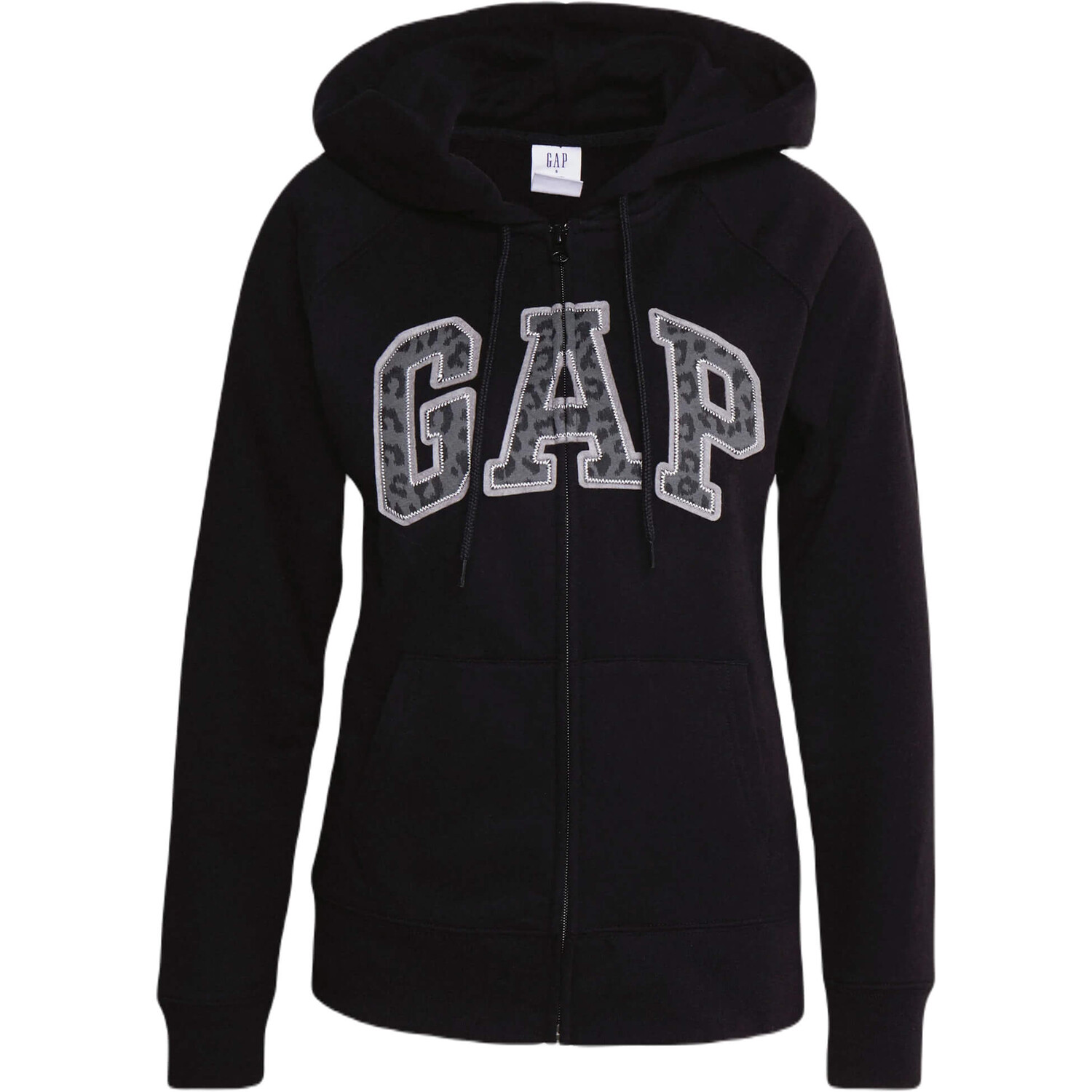 

Толстовка на молнии GAP, черный