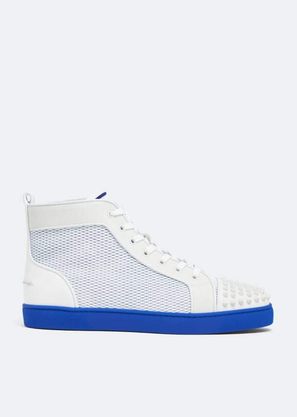 

Кроссовки CHRISTIAN LOUBOUTIN Lou Spikes sneakers, белый
