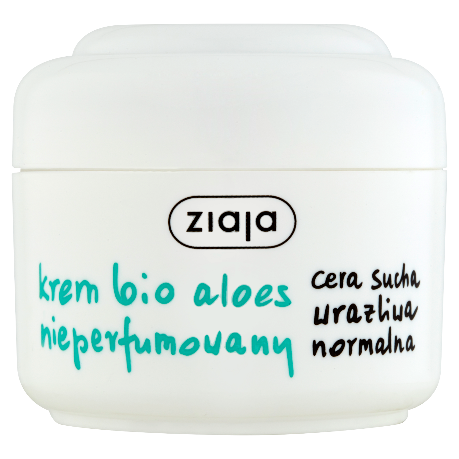 Ziaja Bio Aloes Крем для лица без запаха для сухой, чувствительной и нормальной кожи, дневной и ночной, 50 мл