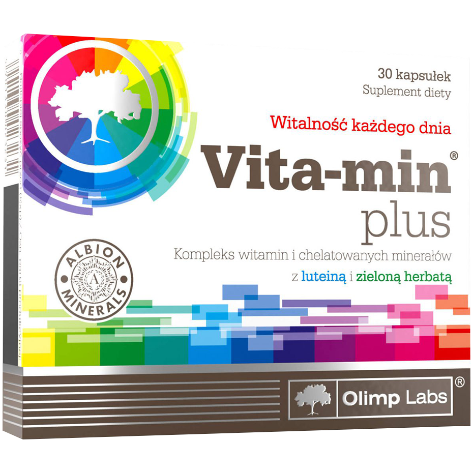 Olimp Vita-Min Plus биологически активная добавка, 30 капсул/1 упаковка