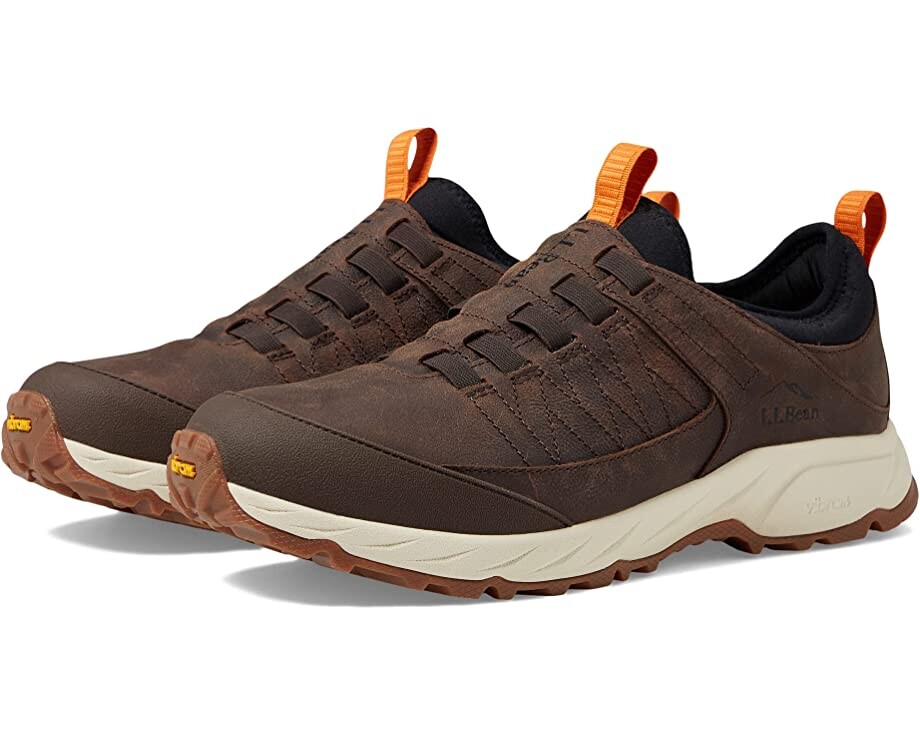 

Ботинки L.L.Bean Trailfinder Waterproof Hiker Low Slip-On, коричневый