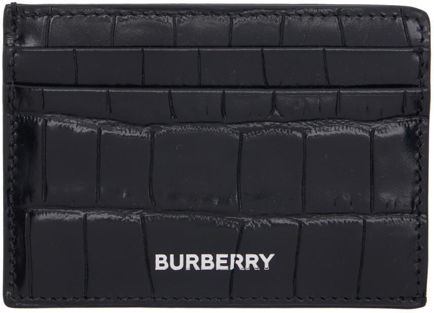 

Черный держатель для карт Kier Burberry