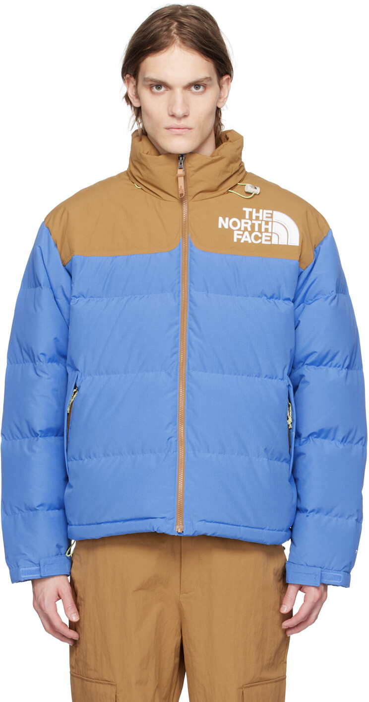 

Пуховик Low-Fi Hi-Tek Nuptse '92 Blue & Khaki The North Face, Синий