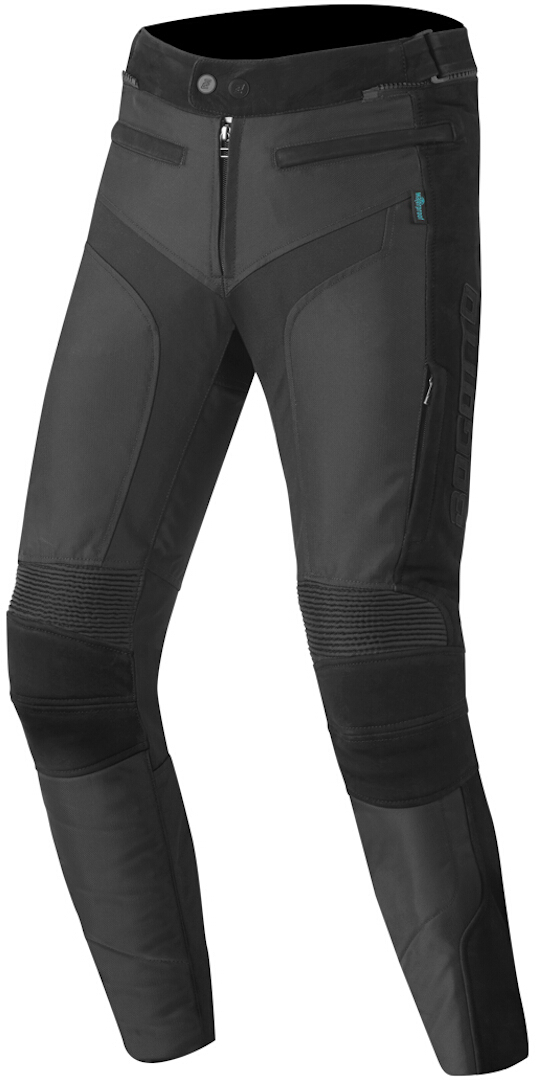 Мотоциклетные кожаные брюки Bogotto Tek-M водонепроницаемые, черный 12storeez брюки кожаные серый