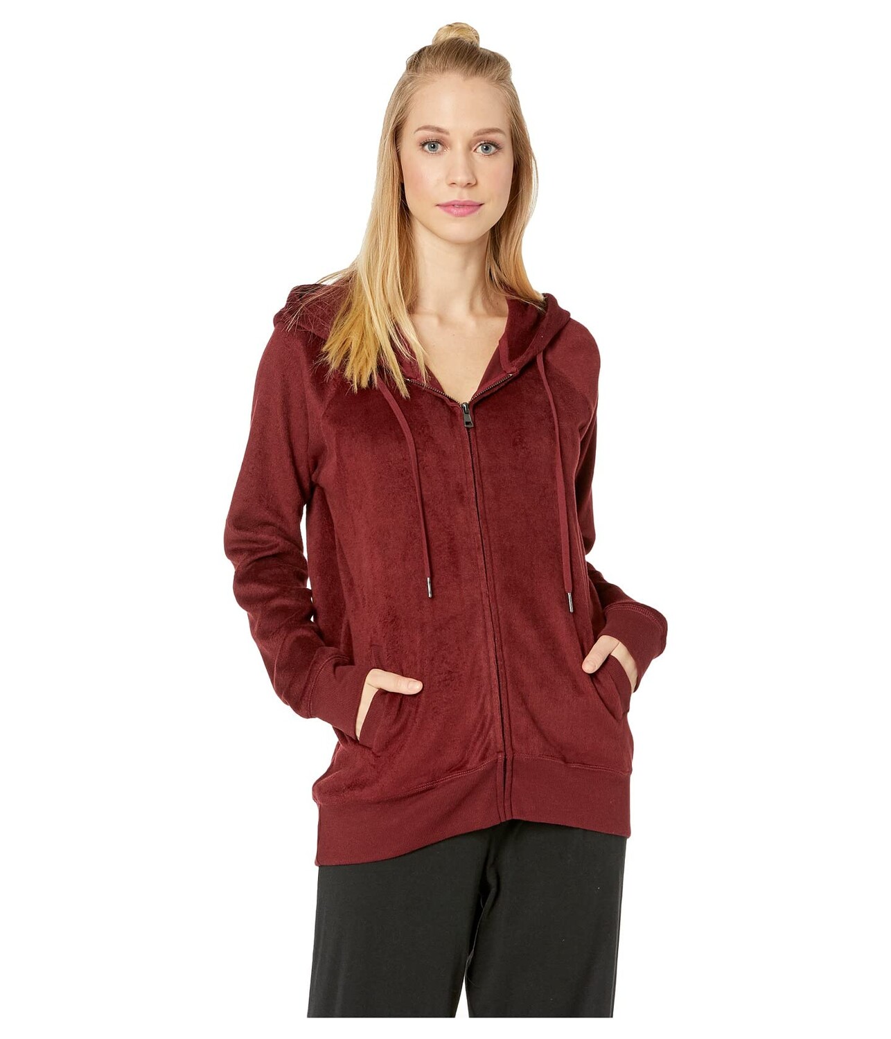 

Худи P.J. Salvage, Silky Lounge Zip-Up Jacket, Коричневый, Худи P.J. Salvage, Silky Lounge Zip-Up Jacket