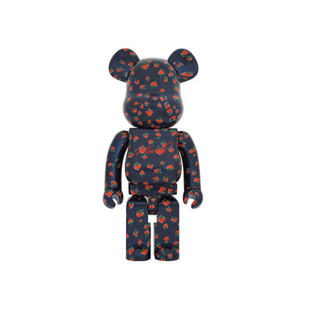 Фигурка Bearbrick x MUVEIL Strawberry Pattern 1000%, темно-синий фигура bearbrick medicom toy billy butcher the boys 400%