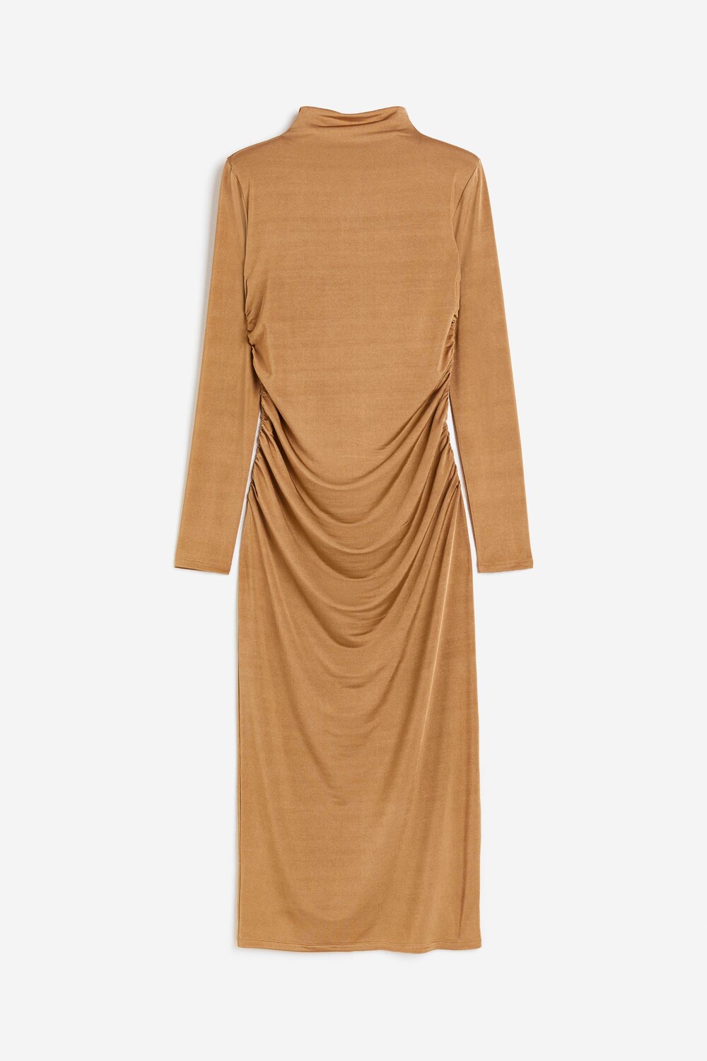 

Платье H&M Draped Jersey, темно-бежевый