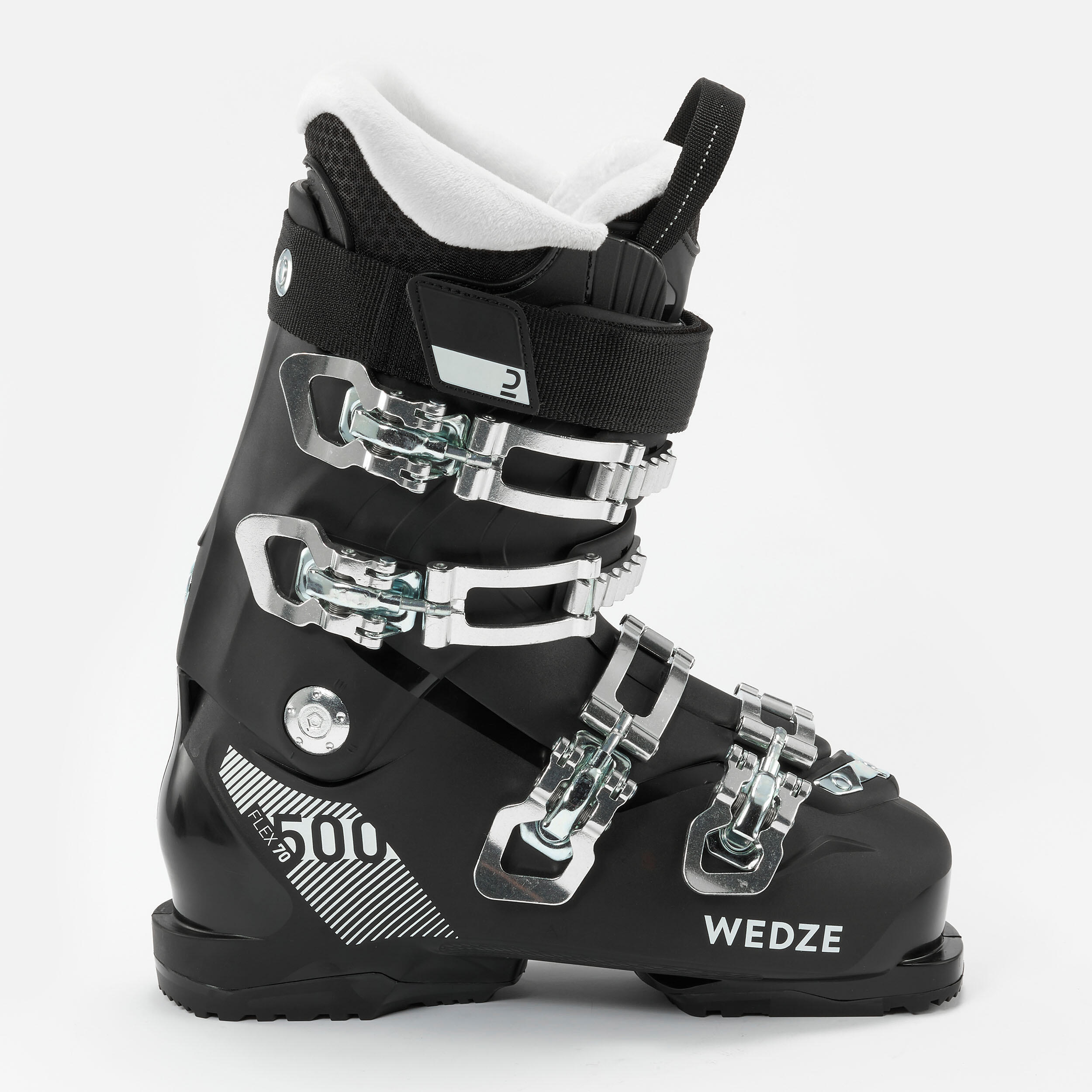 Ботинки лыжные Wedze женские, черный