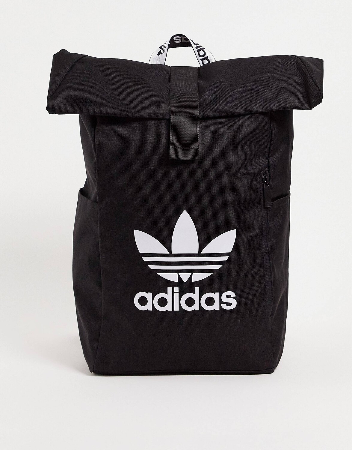 

Черный рюкзак с отворотом adidas Originals