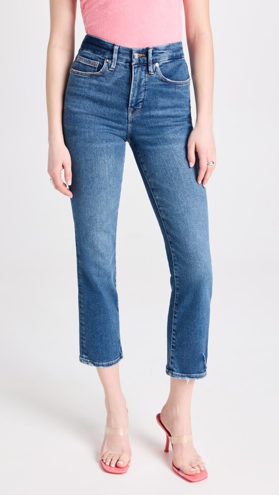 

Джинсы Good American Good Legs Straight