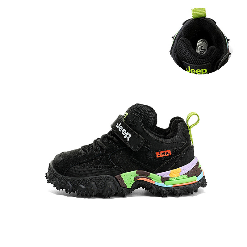 

Кроссовки Jeep Kids Lifestyle Shoes Kids Low-top Black, черный