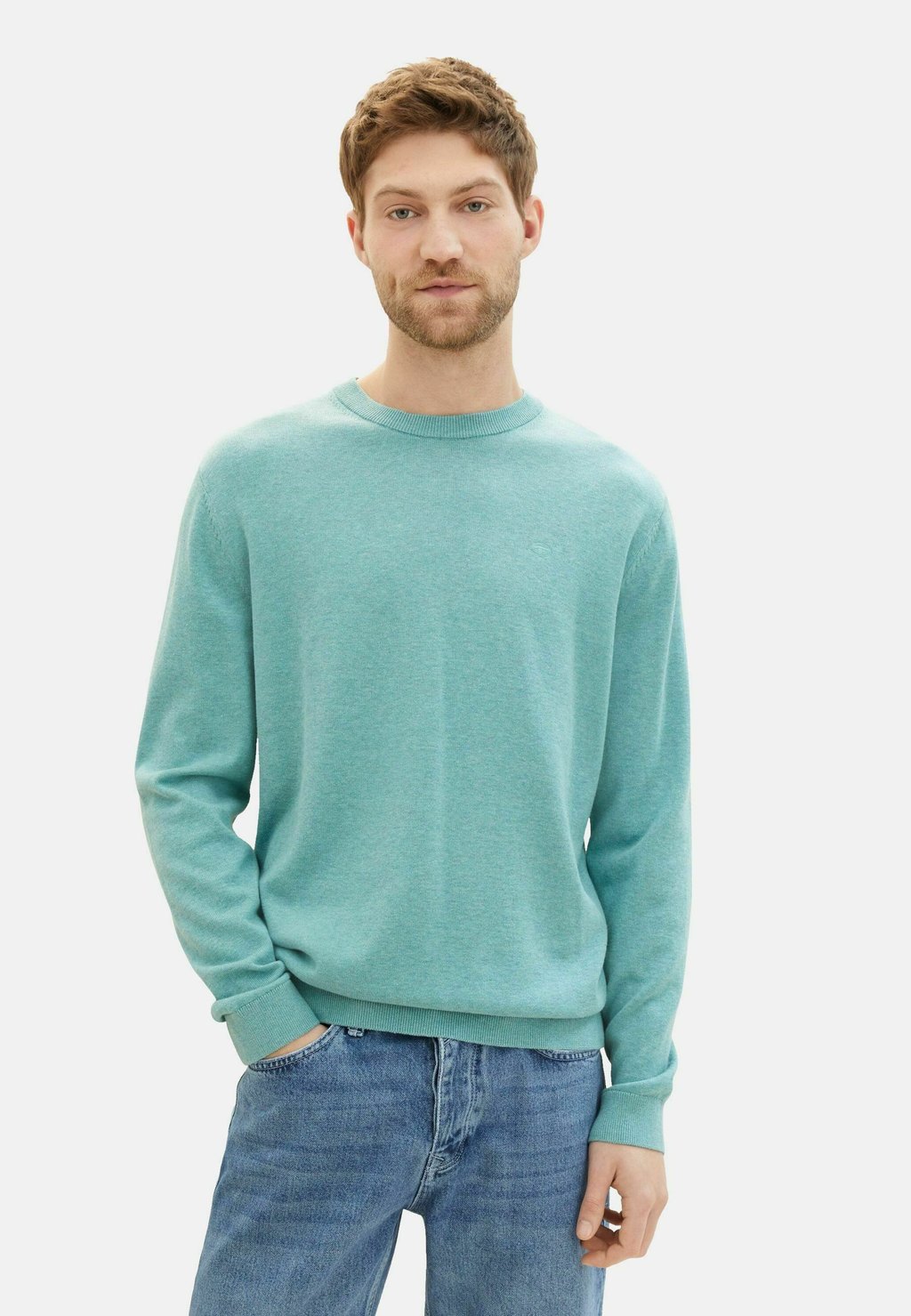 Вязаный свитер TOM TAILOR, цвет hellgrün