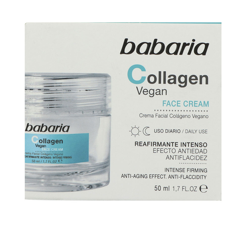 крем для ухода за лицом vitamin c crema facial antioxidante babaria 50 мл Увлажняющий крем для ухода за лицом Colageno vegano crema facial reafirmante intenso Babaria, 50 мл