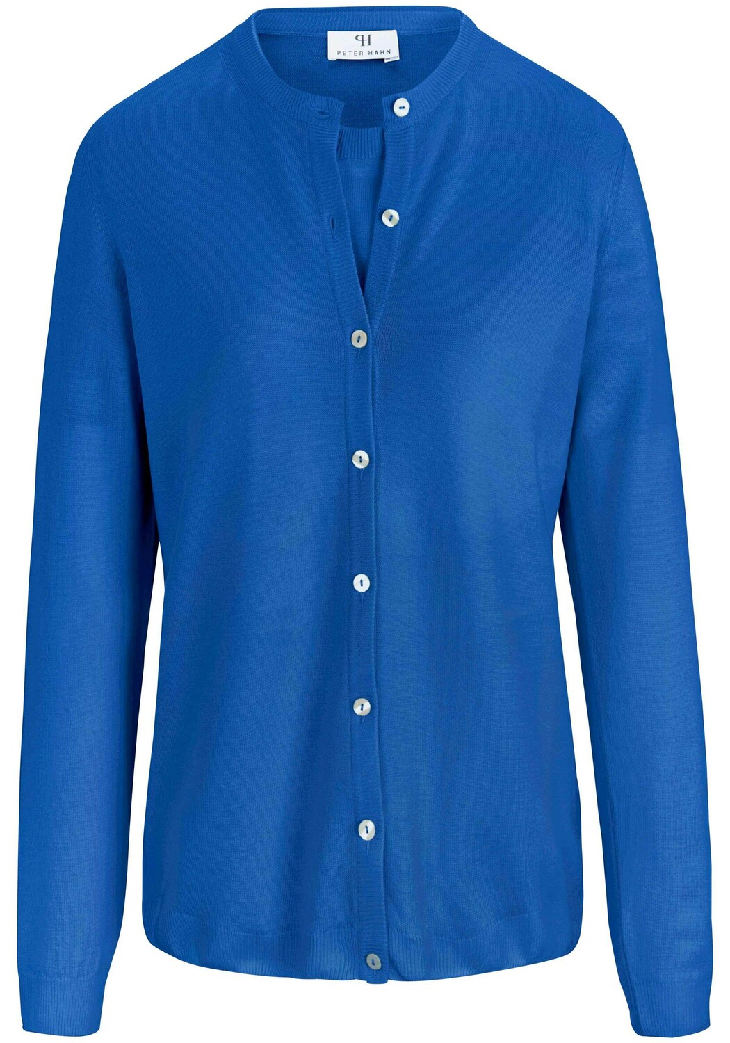 

Кардиган PETER HAHN Twinset new wool, королевский синий