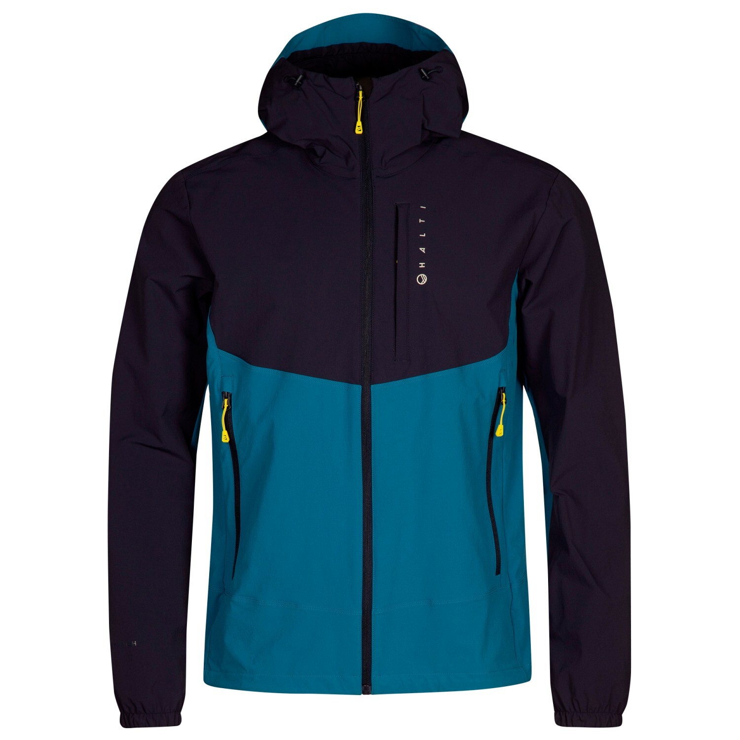 Куртка из софтшелла Halti Pallas Evo Hooded X Stretch, цвет Seaport Blue