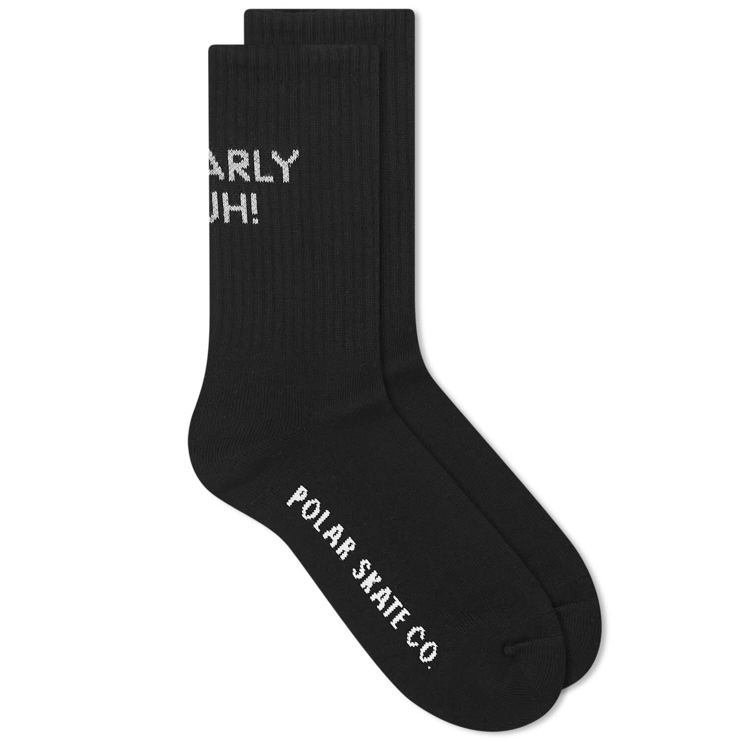 

Носки Polar Skate Co. Gnarly Huh! Rib, черный