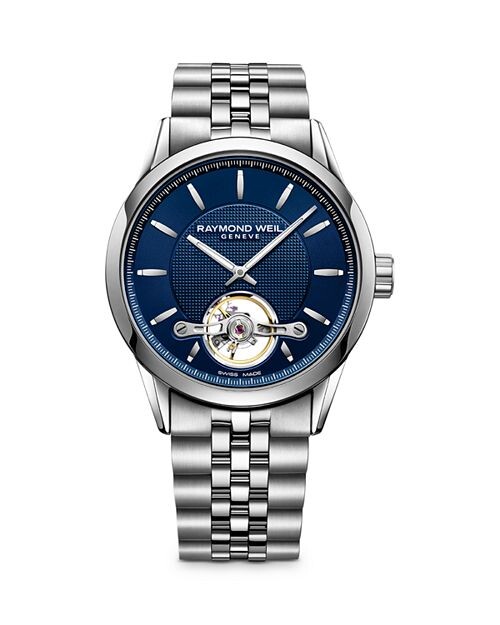 Часы Фрилансер, 42 мм Raymond Weil, цвет Blue часы токката 29 мм raymond weil цвет silver