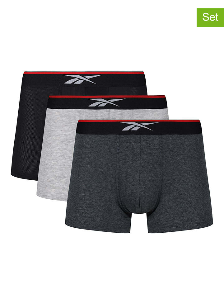 

Боксеры Reebok 3er Set Glynn, цвет schwarz/grau