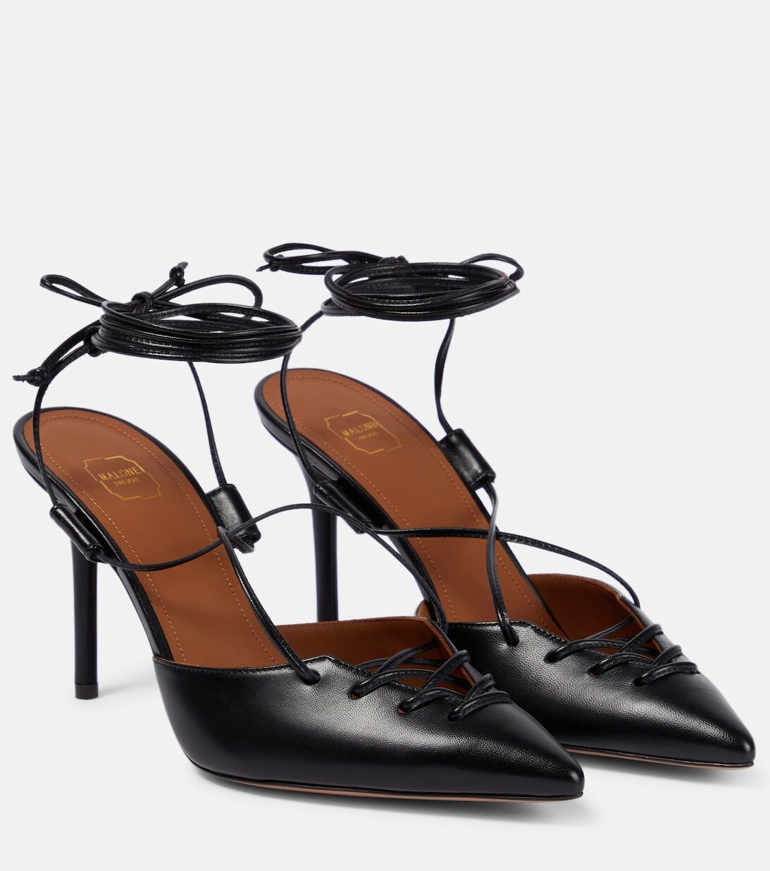 

Туфли Marianna с ремешком на пятке Malone Souliers, черный