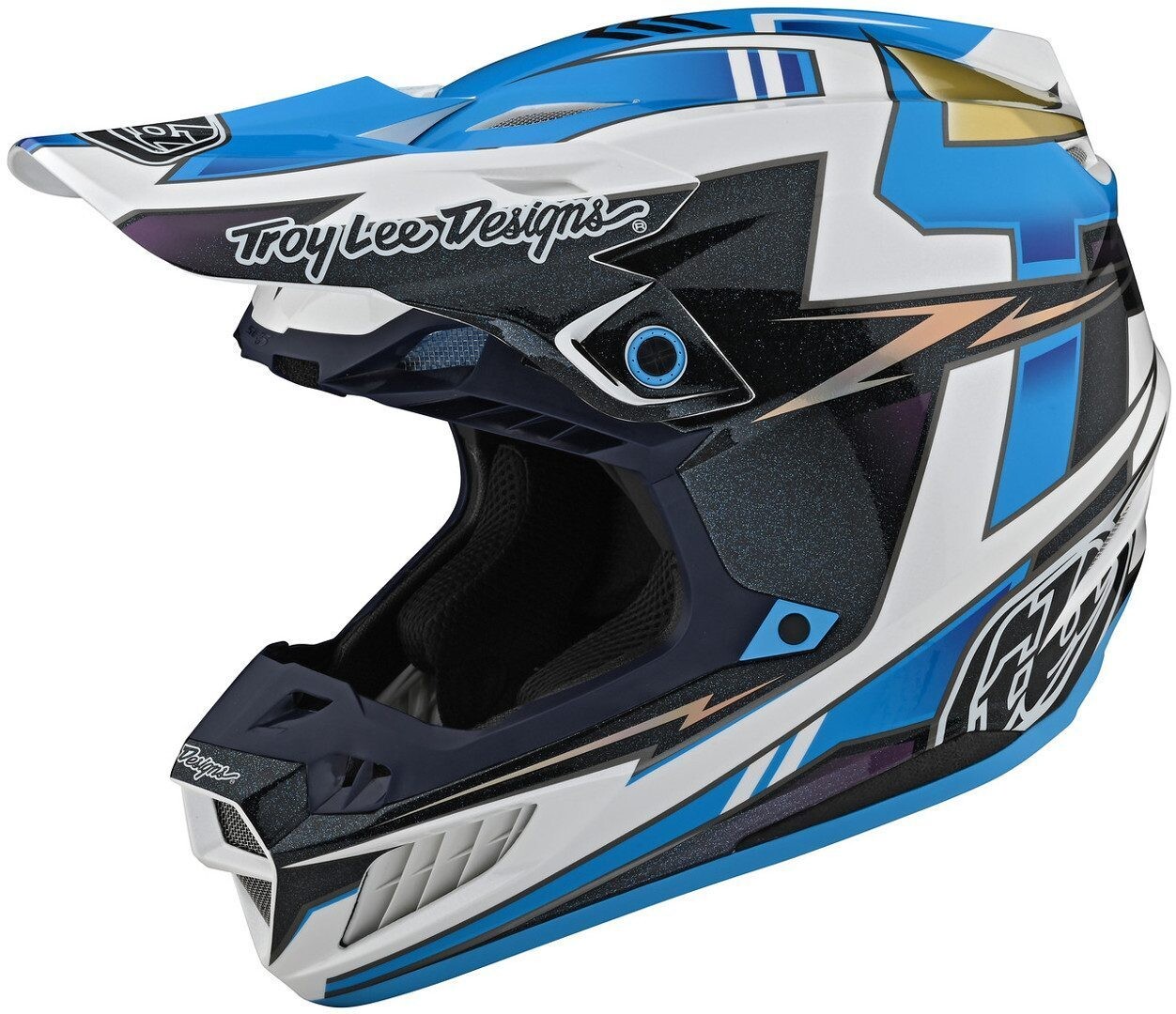 

Troy Lee Designs SE5 Graph Шлем для мотокросса, синий