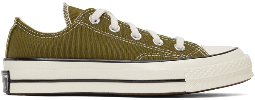 

Зеленые низкие кроссовки Chuck 70 Converse