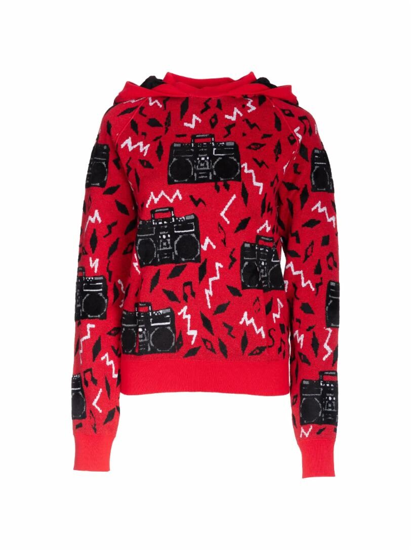 

Худи Saint Laurent, Красный