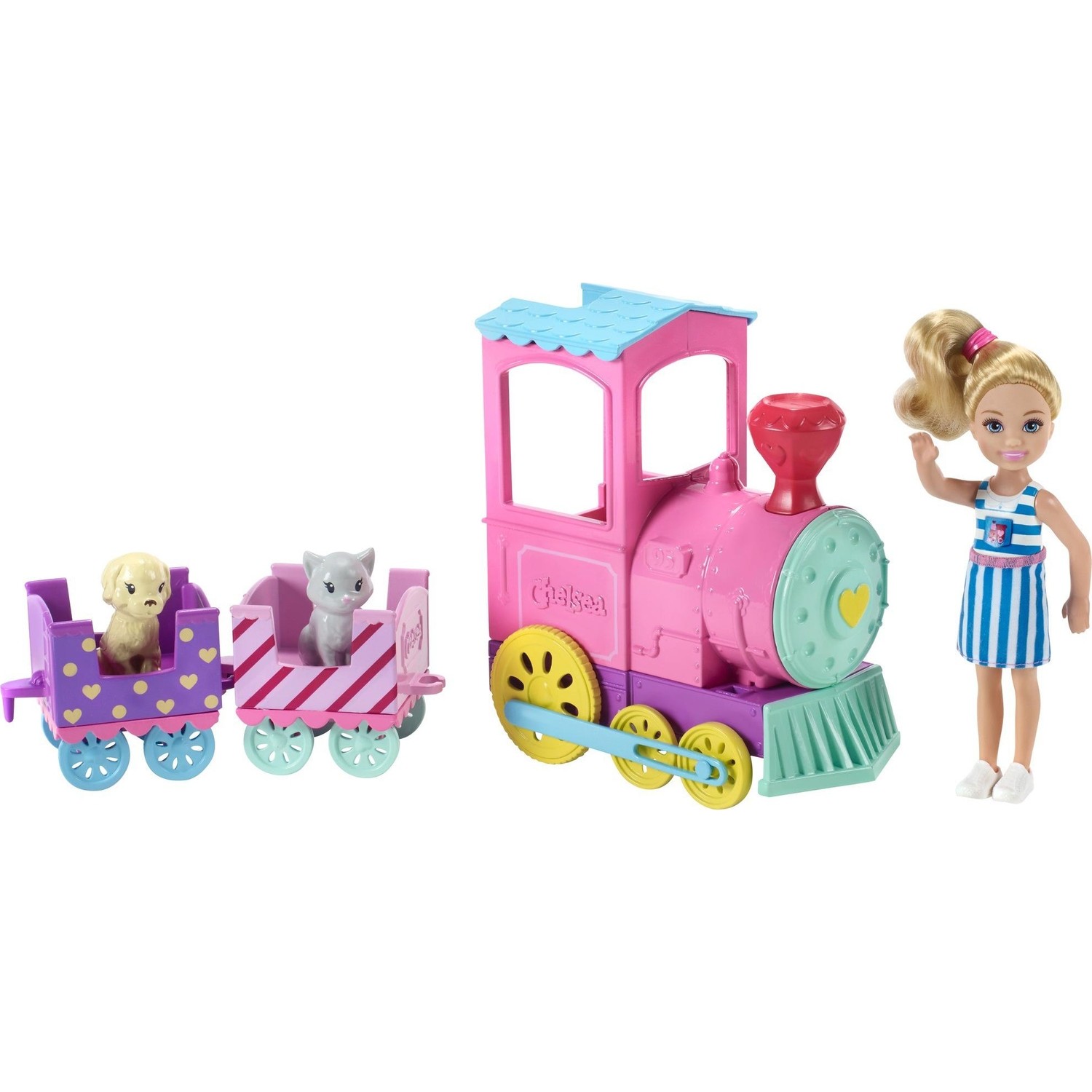 Кукла Челси Barbie с аксессуарами барби и зверята