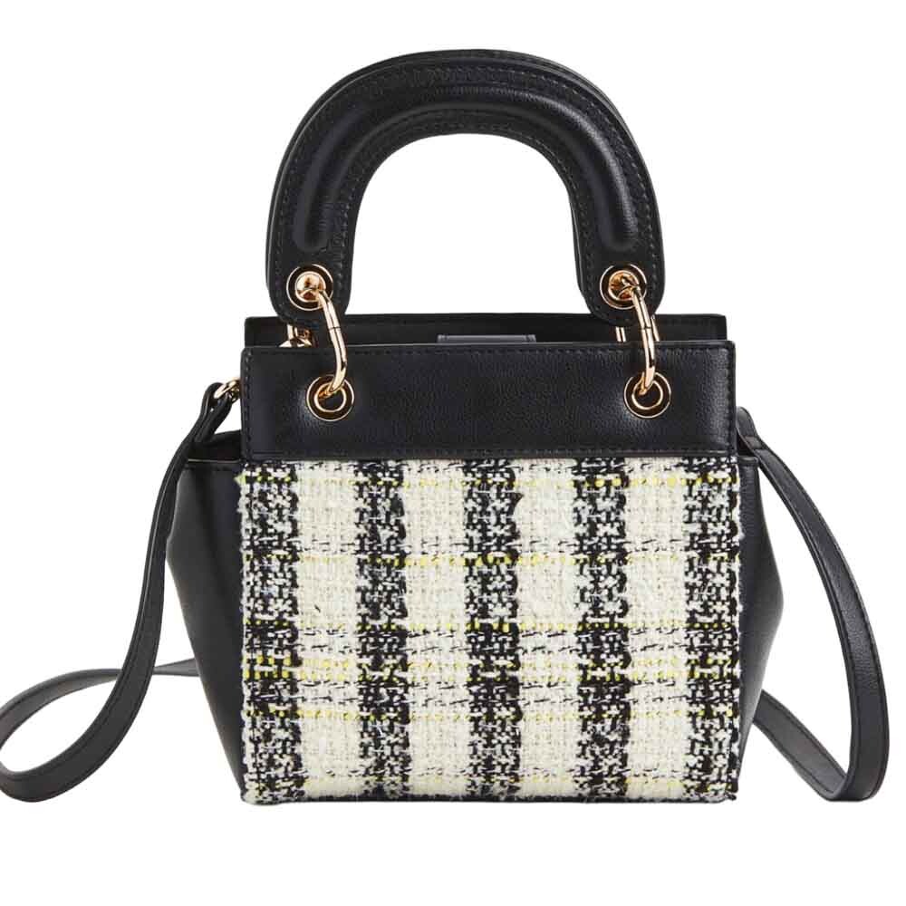 

Сумка H&M Handbag, черный/белый