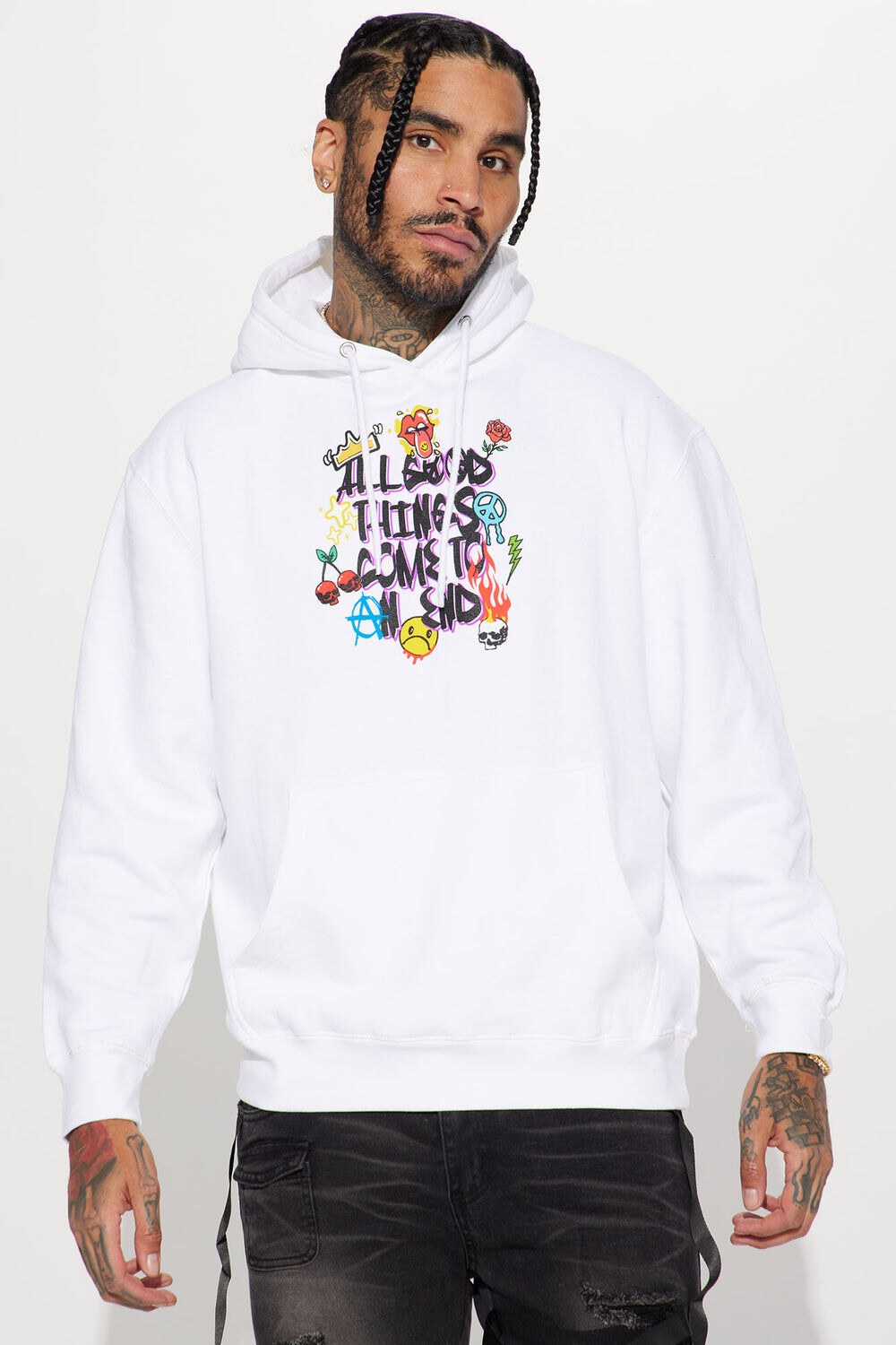 

Худи Fashion Nova TFAF1380, белый