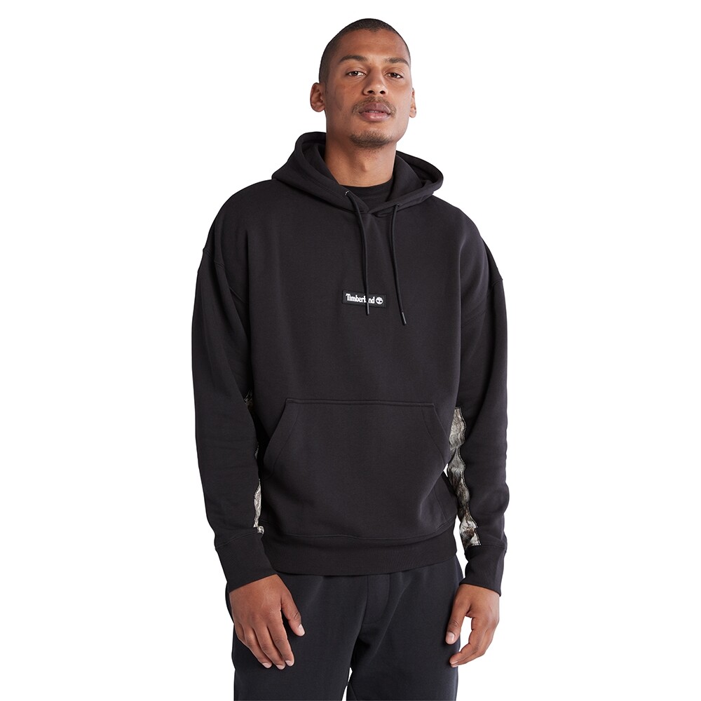 

Худи Timberland Organic Cotton Wide University, черный