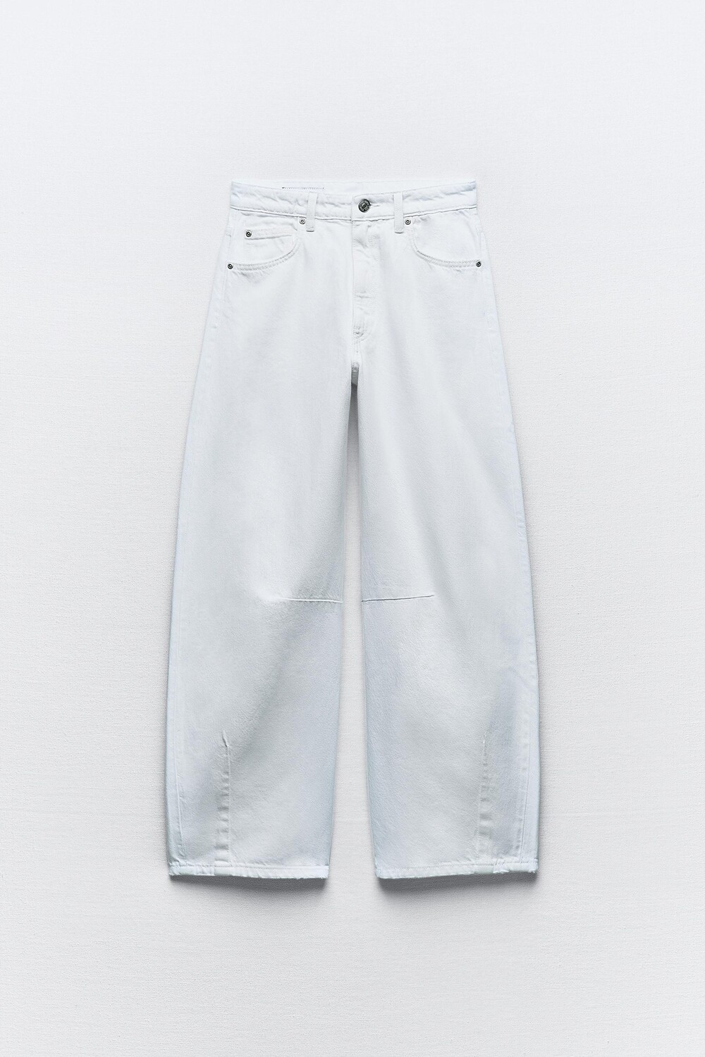 

Джинсы Zara Trf Baggy Balloon, белый